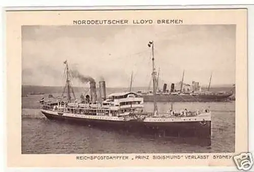 23076 Ak Reichspostdampfer "Prinz Sigismund" um 1920