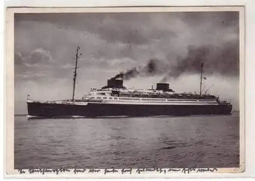 57978 Ak Expreß-Dampfer "Europa" Norddeutscher Lloyd Bremen 1934