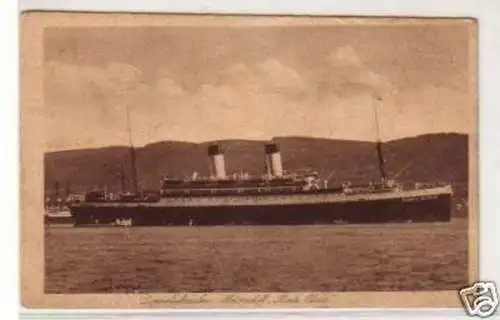 18714 Ak Doppelschrauben Motorschiff "Monte Olivia"1928