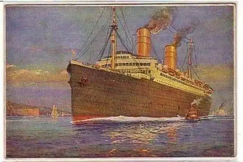 19287 Ak Norddt. Lloyd Bremen Dampfer "Columbus" um 1930