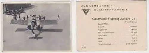 08314 Reklamekarte Junkers Flugzeugwerke Wasserflugzeug