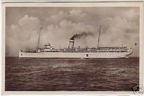 08055 Ak HAPAG Turbinen Schnell Dampfer "Kaiser" 1929