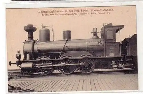 36352 Ak C Güterzug Lokomotive um 1910