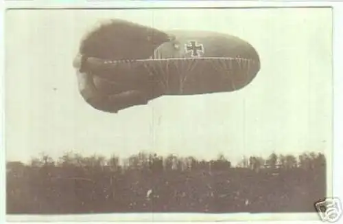 14328 Foto Ak Fesselballon 1.Weltkrieg um 1915