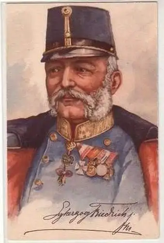 52276 Ak Militär Erzherzog Friedrich Maria Albrecht von Österreich 1915