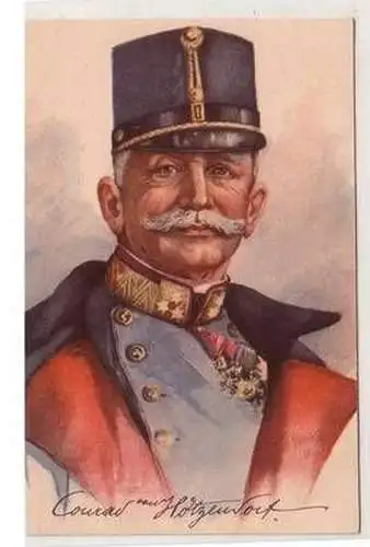 51400 Militär Ak Feldmarschall Conrad von Hötzenfeldt um 1915