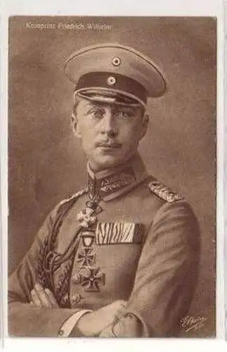 45919 Ak Kronprinz Friedrich Wilhelm in Uniform um 1915