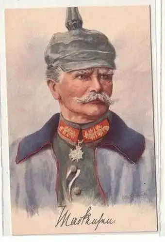 49359 Militär Ak General August von Mackensen um 1915