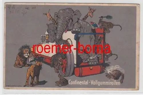 73589 Ak Reklame Continental-Vollgummireifen 1915