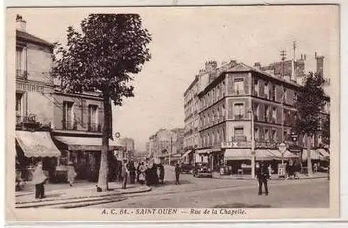 45602 Ak Saint Ouen Rue de la Chapelle um 1920