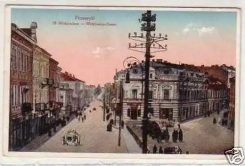 30942 Ak Przemysl Mickiewicz Gasse um 1916