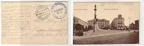 25361 Feldpost Ak Lemberg Marien Platz 1916