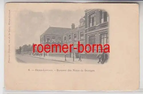 61496 Ak Hénin-Liétard Frankreich Bureaux des Mines de Dourges um 1900