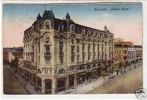 27776 Ak Bukarest Rumänien Palace Hotel um 1920