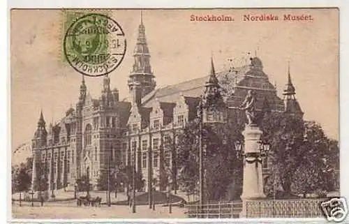 31286 Ak Stockholm Schweden Nordiska Muséet 1909