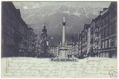 08740 Mondscheinkarte Innsbruck Maria Theresia Straße