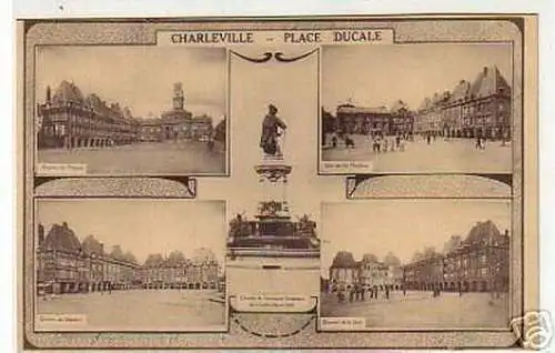 08720 Mehrbild Ak Charleville Place Ducale um 1915