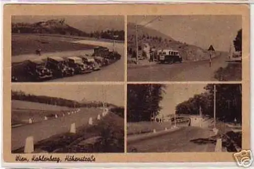 05095 Ak Wien Kahlenberg Höhenstrasse 1943