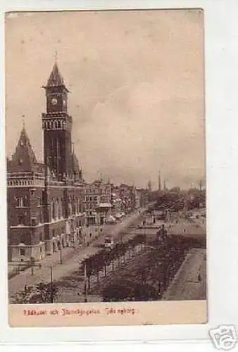 schöne Ak Schweden Helsingborg Rathaus um 1910