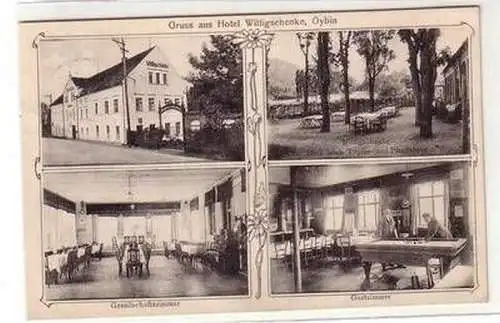 52555 Mehrbild Ak Gruß aus Hotel Wittigschenke Oybin 1911