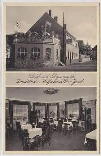 44361 Mehrbild Ak Schmannewitz Konditorei & Kaffeehaus