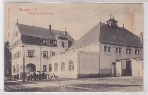 90747 AK Treuen im Vogtland - Neues Schützenhaus 1908