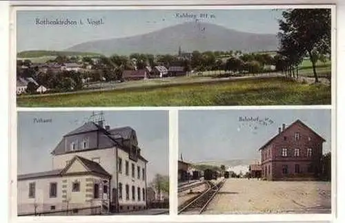 56807 Mehrbild Ak Rothenkirchen im Vogtland 1933