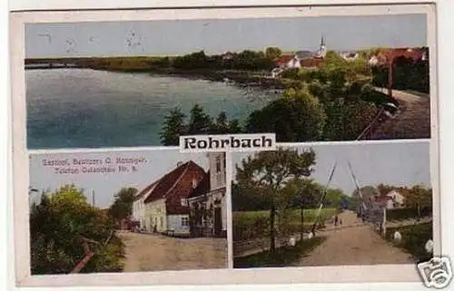 33091 Mehrbild Ak Rohrbach Gasthof 1910