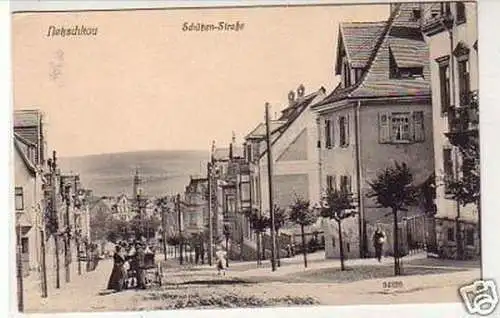 32923 Ak Netzschkau Schützenstrasse um 1915