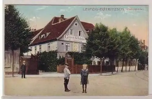 32/38 Ak Leipzig Eutritzsch Gosenschänke 1909