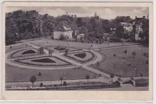 96466 Feldpost Ak Eilenburg Rosarium 1942