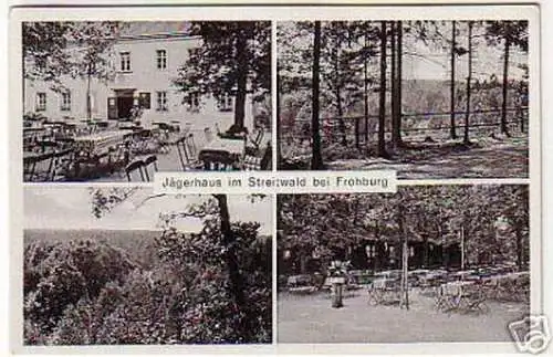 10315 Ak Jägerhaus im Streitwald bei Frohburg um 1940