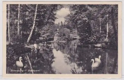 96494 Ak Eilenburg Stadtpark um 1940