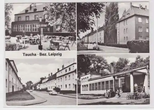 96887 Foto Mehrbild Ak Taucha Bez. Leipzig 1984