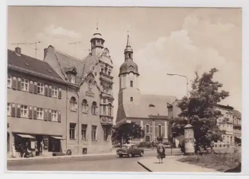 97269 Foto Ak Taucha Bez. Leipzig - Eilenburger Straße1969