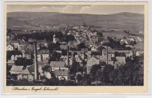 03316 Ak Olbernhau im Erzgebirge Teilansicht um 1940