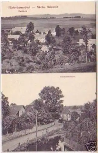 18276 Ak Hinterhermsdorf Wachberg Oberschweizerei 1920