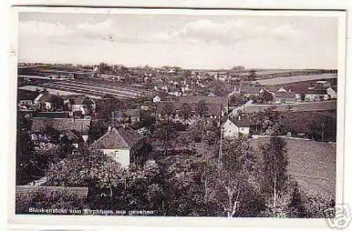 04845 Ak Blankenstein vom Kirchturm aus gesehen 1938