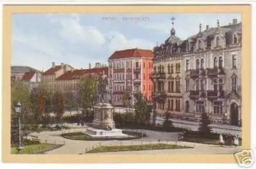 19043 Ak Erfurt Kaiserplatz um 1910