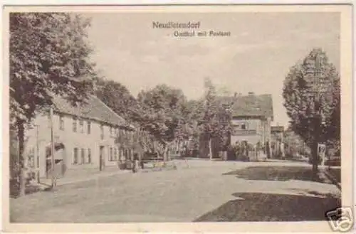 19035 Ak Neudietendorf Gasthof mit Postamt 1925