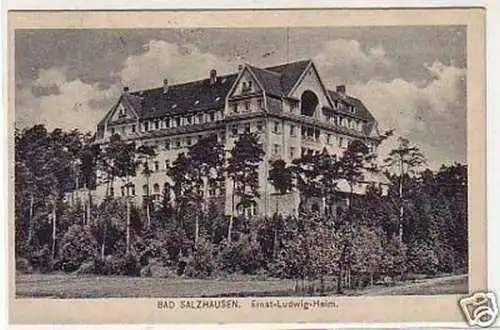 20553 Ak Bad Salzhausen Ernst-Ludwig-Heim 1918