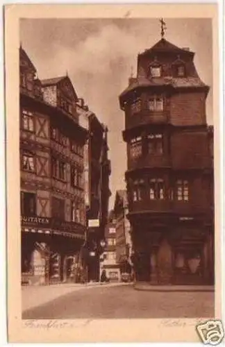 21074 Ak Frankfurt am Main Luther Eck um 1930