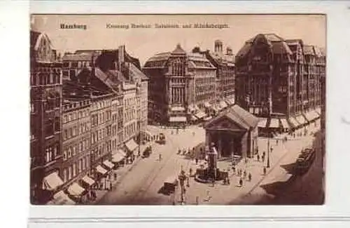 20398 Ak Hamburg Kreuzung Breitestraße Spitalerstr.1931