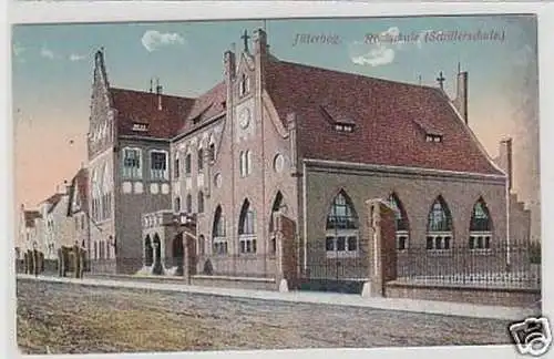 35735 Ak Jüterbog Realschule (Schillerschule) 1918