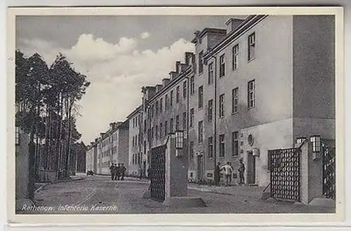 64741 Ak Rathenow Infanterie Kaserne 1939