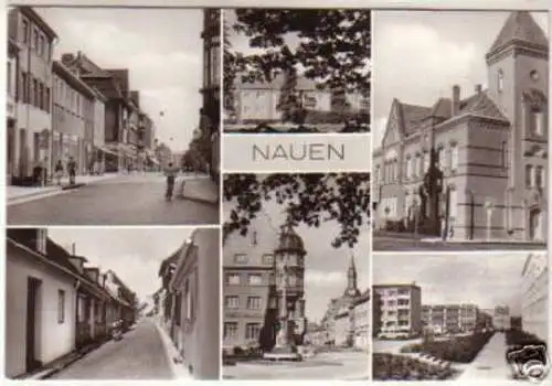 12046 Mehrbild-Ak Nauen 1985