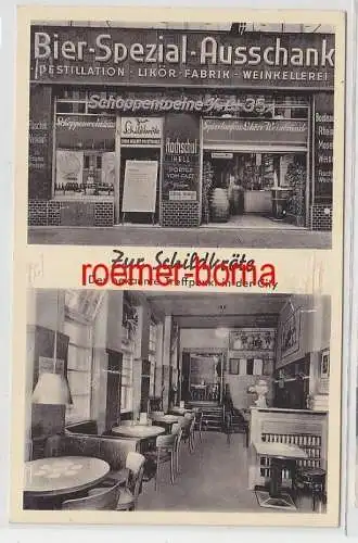 72268 Mehrbild Ak Berlin Gasthaus 'Zur Schildkröte' Dorotheenstraße1926