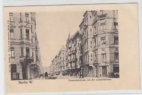 25214 Ak Berlin Eisenacherstraße von der Luitpoldstraße