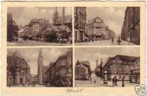 22071 Mehrbild Ak Hof an der Saale 1935