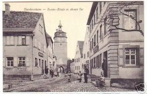 11539 Ak Mainbernheim Herrenstrasse oberes Tor um 1910